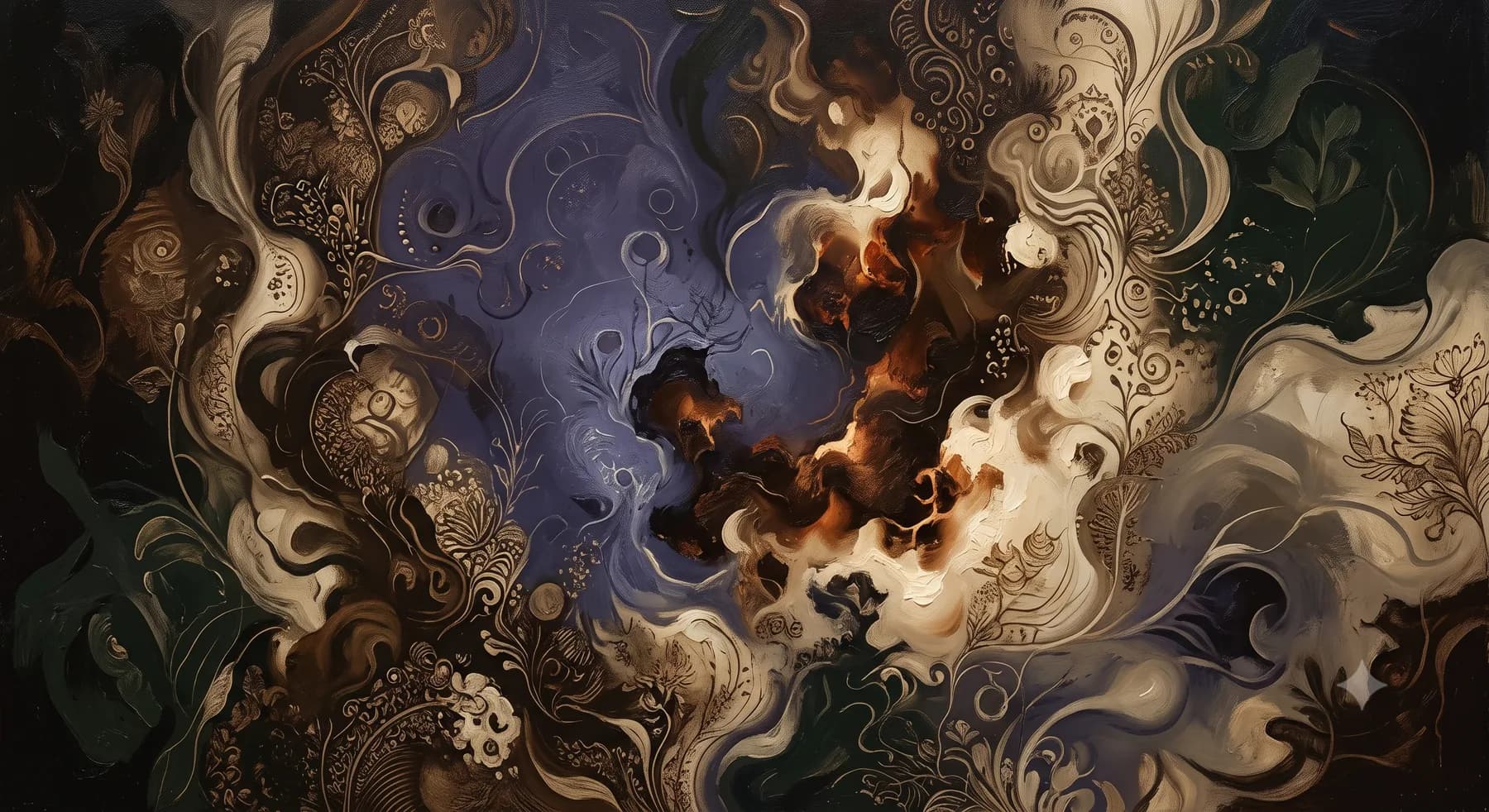 La Cartógrafa de lo que No Tiene Nombre — obra Rorschach Invers